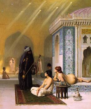 Arab or Arabic people and life. Orientalism oil paintings  472